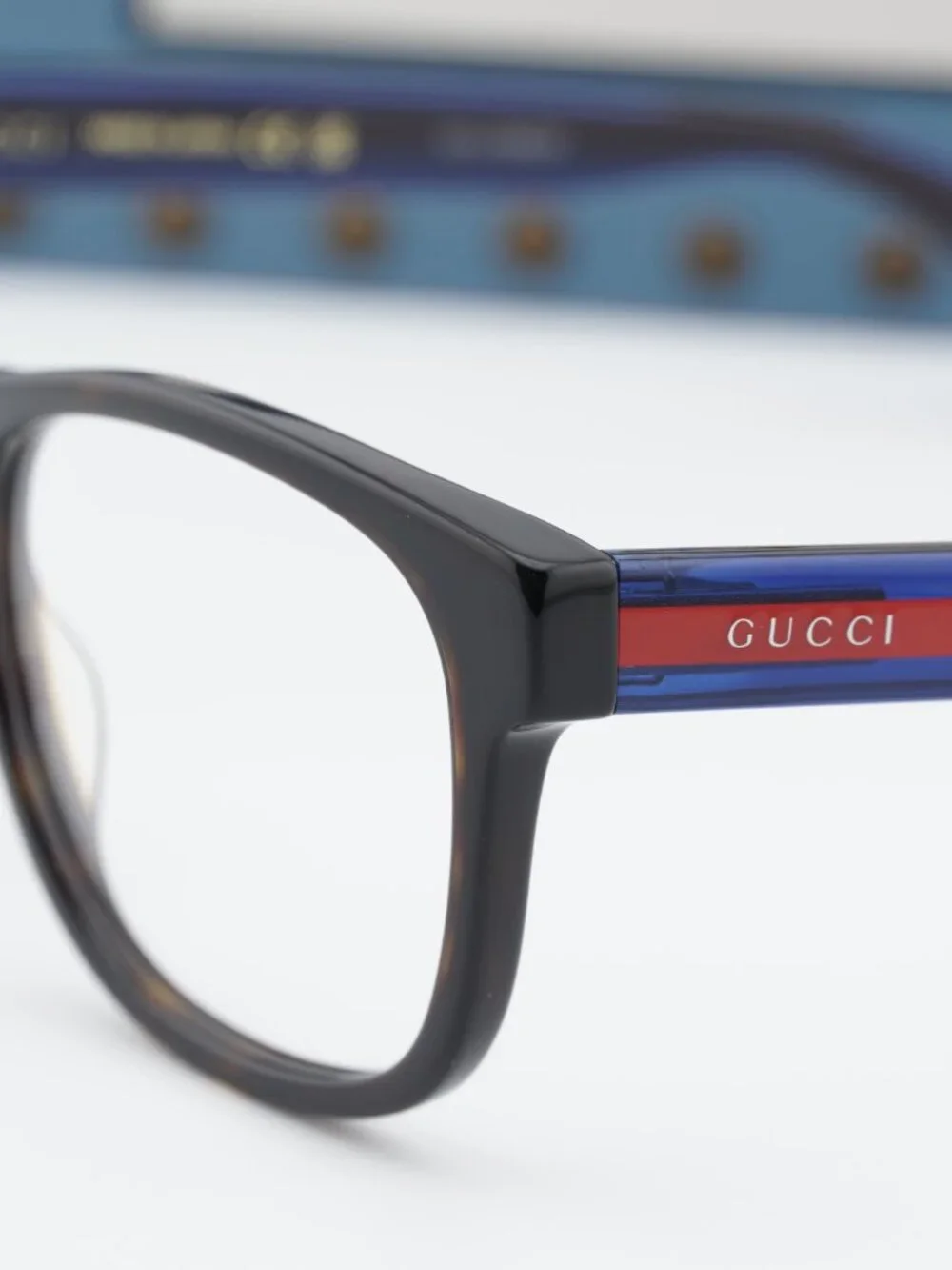 Gucci GG0004ON 003 Square Eyeglasses 53mm - Havana